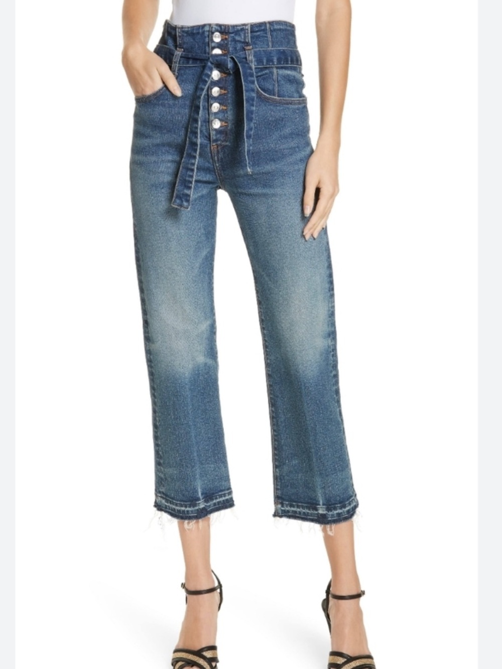 Veronica Beard Marlene Corset Jeans - Picture 8 of 16